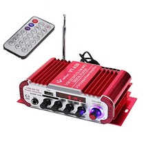 VT-A20 블루투스 미니 앰프 USB 카드 마이크 가게 소형 자동차, VT-A20미니앰프블랙아답터형