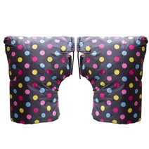 전동 킥보드 방한 방수 장갑 토시 스쿠터 전기 자전거 방한 겨울 핸드커버 겨울용품 항공배송, 두껍게 / 검은 색 점