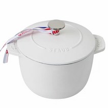 staub 스타우브 미니 라이스 꼬꼬떼 주물냄비 고메 무쇠 밥솥 16CM 트러플화이트, 16cm 글레이셔 화이트