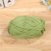뜨개실 쟈이언트얀 형광뜨개실코튼 니트 천으로 양모 t-셔츠 원사 DIY 소프트 직조 카펫 담요 가방 39 색, 27 Avocado