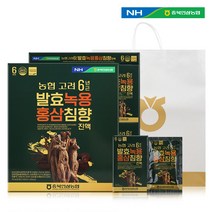 충북인삼농협 고려 6년근 발효녹용홍삼침향진액 70ml x 30포, 단품, 단품