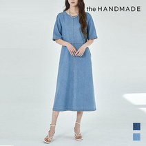[더핸드메이드] 데님 원피스