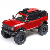 AXI00006T1 AXIAL 1/24 SCX24 2021 Ford Bronco 4WD Truck Brushed RTR Red