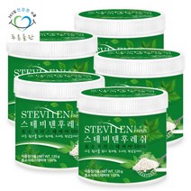 [푸른들판] 스테비텐 후레쉬 120g x 5통 스테비아 100%(효소처리스테비아), 상세 설명 참조