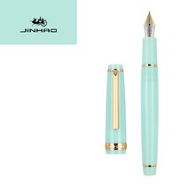 진하오 82 아크릴 잉크 펜 골든 실버 클립 비즈니스 사무실 학교 용품 쓰기 0.5mm F 펜촉, [02] Fine 0.5mm, [04] 82-4