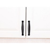 비투비월드 모던 고딕 가구손잡이 2p세트/ 2구 싱크대 옷장손잡이, 단일옵션, 상세페이지 참조