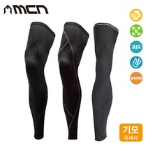 MCN 기모레그슬리브 드라이핏 스포츠다리토시 자전거, M, 2.인밴드 블랙