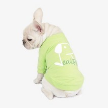 강아지 고양이 항균 가공 파스텔 라운드 티셔츠.리얼펫, M|핑크
