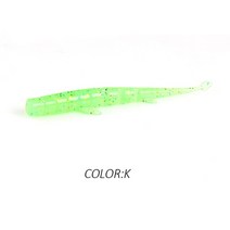 베어킹-우나기 슬러그 소프트 루어 64mm 88mm 인공 실리콘 베이스 파이크 미노우 스윔베이트 지깅 플, 11 K_01 64mm 20pcs