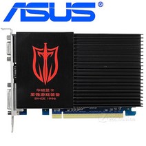 그래픽카드 asus original gt610 1gb nvidia geforce gt 610 gt610-1gb gpu 게임용 64bit sddr3 비디오 dvi vga 사용, 없음