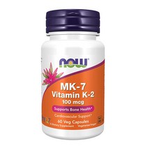나우푸드 MK-7 비타민 K-2 100mcg 베지 캡슐, 60개입, 1개