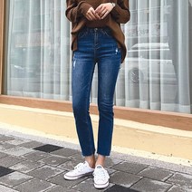 바잉몰 여성 느낌좋아 스판 슬림 청바지