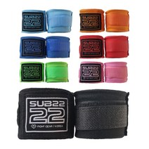 서브22 복싱 권투 손목 붕대 탄력 핸드랩 4M ME009, 오렌지 ME012