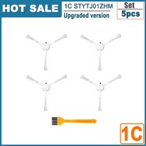 물걸레 청소기 아쿠아 홈쇼핑 유선 무선 스팀 hepa filter main side brush mop 천 for xiaomi mijia 1c 1t mi 로봇 진공 걸레 f9, 9-사진으로
