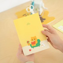 에이프릴샤워 B6 무선제본 노트, 옵션:어피치, 단품
