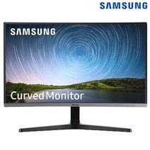 (오늘출발) 삼성전자 LED 커브드 컴퓨터 모니터 68.4cm C27R502 다크블루그레이 베젤리스, 택배 배송