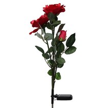 태양열 조명 10 개/몫 태양 전원 장미 인공 꽃 LED 빛 정원 마당 잔디 장식 램프 레드/화이트/핑크 웨딩 파, 03 WHITE