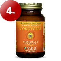 HealthForce Superfoods 헬스포스 슈퍼푸드 인터그리티 익스트랙츠 코디셉스 머시룸 90캡슐, 4팩