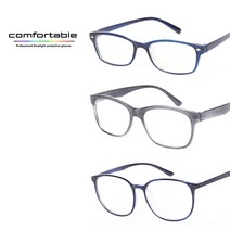 국산NC컬러뿔테/블루라이트차단청광렌즈안경/자외선차단안경