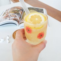 월간 아이마이홈 Vol.1 썸머데이지 홈카페 유리컵