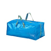 이케아 IKEA 정품 카트용 가방 대형 장바구니 시장 쇼핑백 타포린백, 1개