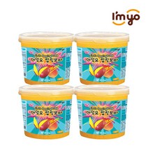 아임요 팝핑보바 망고x4개 버블티펄 토핑, 2kg, 4개
