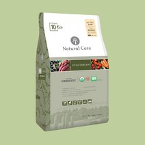 네츄럴코어 전연령 곡물 에코10 베지테리언 애견사료, 1kg, 1개