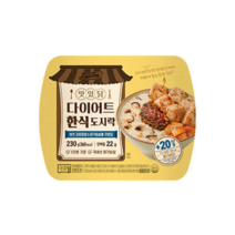 다이어트식단 한식도시락 버섯강된장밥 230gx10팩(2.3kg)