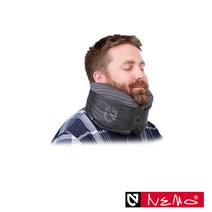 NEMO 필로 HQ 여행용 목베개, 퍼플 스트라이프, 1개