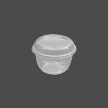[DS-303] 빙수용기 대 (1 100cc)-투명 뚜껑포함 세트 600개 BOX, 600