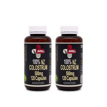 [뉴질랜드직배송] SPH 뉴질랜드 초유(면역) 500mg 120 베지캡슐 - (2개월분) X2, 120정, 1개