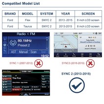 안드로이드에 대한 포드 플렉스 토러스 용 무선 CarPlay 자동 인터페이스 미러 링크 AirPlay 놀이 기능 액, 한개옵션0