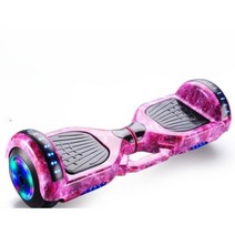7인치 호버보드 전동휠 투휠전동보드, 36V, 7인치 보라색 블루투스 라이트 +  보호 장비