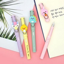 [래드원]만년필 4000만년필 일정 레이지스타만년필 캘리그라피 입문용만년필 파스텔 EF촉 가는촉, 랜덤