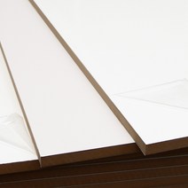 큐브프레임 두께18mm 알투스아이보리 PET합판 판재 MDF목재 나무판자, 테두리:아이보리모데나