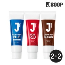 [제이숲] 컬러제이 헤어팩 2+2 (4개), 색상:런던 딥 브라운 / 색상:런던 딥 브라운