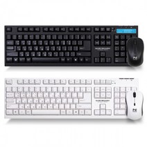 스카이디지탈 NKEYBOARD W570 무선 키보드 마우스 (화이트)