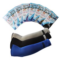 TOP COOL 탑쿨 여름 자외선 차단 스포츠 작업 쿨 팔 토시 8가지 색상 택1, 선택07. 밀리터리