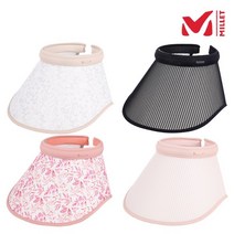 밀레 MILLET 여성 여자 한여름 등산 및 각종 야외활동 평균보다 창이 넓은 햇빛 차단 와이드 썬캡, BEIGE(30)
