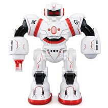 스마트 로봇 장난감 싸움 댄스 라이트 음성 지능형 원격 제어 제스처 유도 어린이 교육 TOYS.PRESENT!!, 빨간