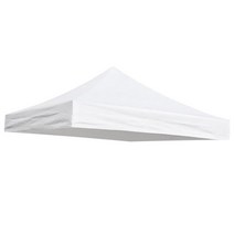 타프 타푸천막 캠핑 원터치 헥사 렉타 사이드월 가림막 위장막 폴라리스 쉘터 그늘막 텐트 상단 커버 캐노, 01 White