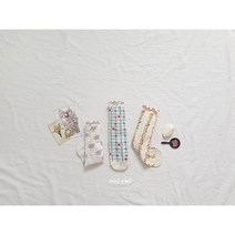 플라워 레이스 꽃 북유럽 스타일 롱삭스 세트 (3ea 1set)