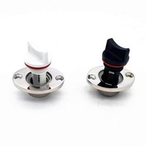 보트수리 25mm 1 인치 보트 스테인레스 스틸 나일론 배수구 플러그 카약 액세서리용 해양 딩기, 하얀, 01 White