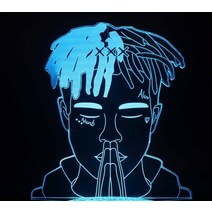 3D 홀로그램 팬 프로젝터 디스플레이 XXX Tentacion The Raper 그림, 4082, 컨트롤러로