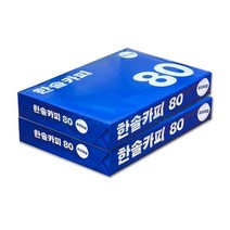 한솔카피 복사용지 A4용지 Hansol paper 프리미엄, 1000매
