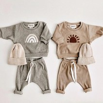 귀여운 패션 활발한 유아복 여아 남아 남자 아기 가을 상하복 남대문아동복