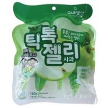 틱톡젤리 사과 4p, 160g, 5개