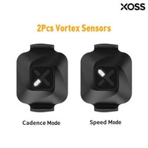 스피드 케이던스 센서 사이클링 컴퓨터 속도계 블루투스 산악자전거 호환 카덴스, VORTEX 2PCS