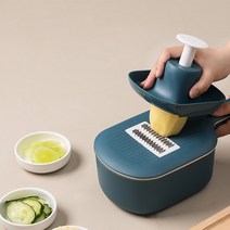 요우니 채소 슬라이서 푸드 쉬레더, 푸른 색, 푸른 색, 1개