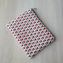 [DIY키트 패키지] (동영상설명) 17cm 생리대 파우치만들기5 레드튤립 파우치 바느질재료 디자인선택가능 자유학년 바느질세트